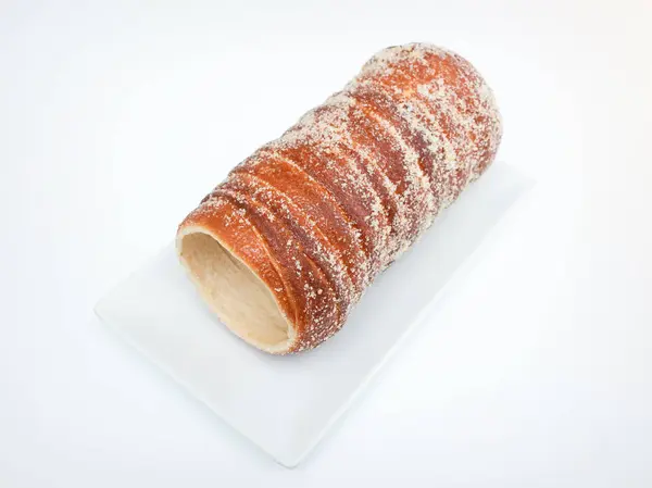 stock image Hungarian rolls on a white background.