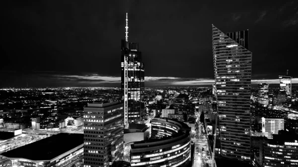 Warschau Polen März 2023 Schöne Architektur Des Warschauer Stadtzentrums Mit — Stockfoto