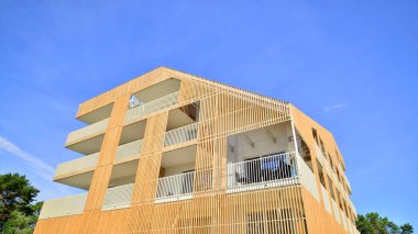 Lüks modern apartman kompleksi.