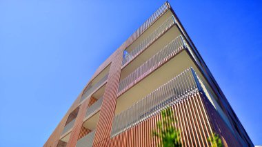 Lüks modern apartman kompleksi.