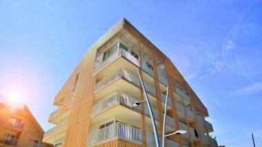 Lüks modern apartman kompleksi.