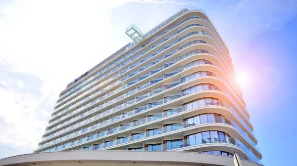Modernes Schönes Luxushotel Resortgebäude — Stockfoto