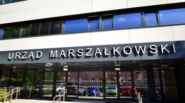 Szczecin, Polonya. 7 Eylül 2023. Urzad Marszalkowski imzala.