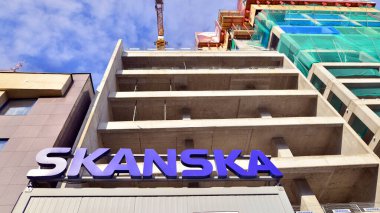 Varşova, Polonya. 27 Ekim 2024. Stüdyo 'nun inşaatı sürüyor.. 