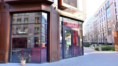 Varşova, Polonya. 9 Şubat 2025. Rosa Restoranı