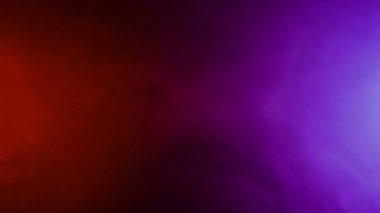 Modern neon duman gradyanı yavaş çekimde yavaşça akar, soyut rüya arkaplanı oluşturur.