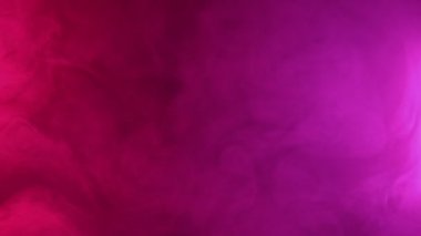 Sanatsal projeler için koyu mor ve kırmızı duman yavaş çekim için soyut arkaplan