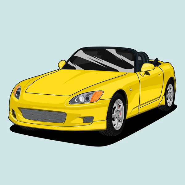 Car vector illustration for conceptual design