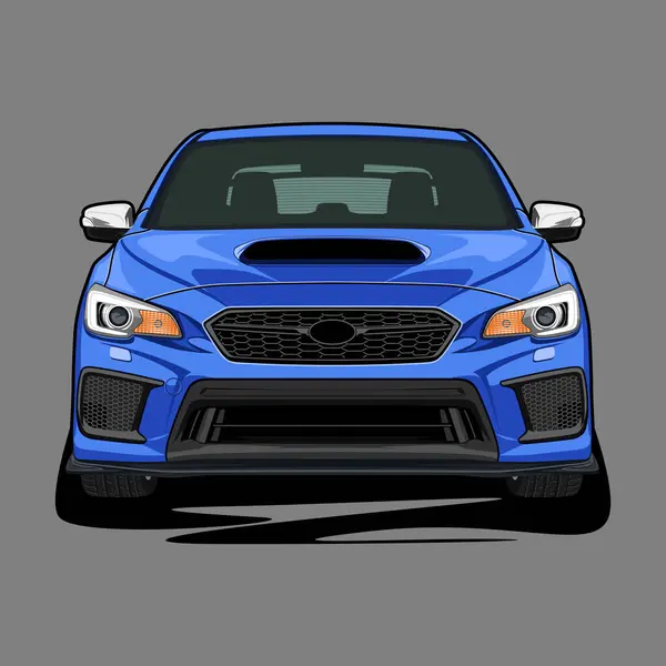 Car vector illustration for conceptual design