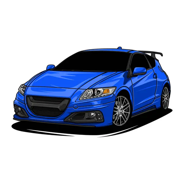 Mavi bir araba CRZ ZF1