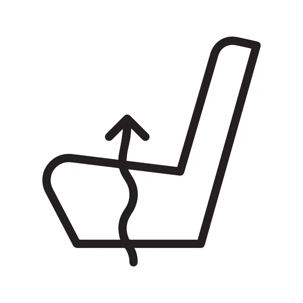 Sitzheizung Und Kühlung — Stockvektor