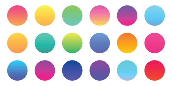 Gradiente Multicolor Cores Predefinidas —  Vetores de Stock