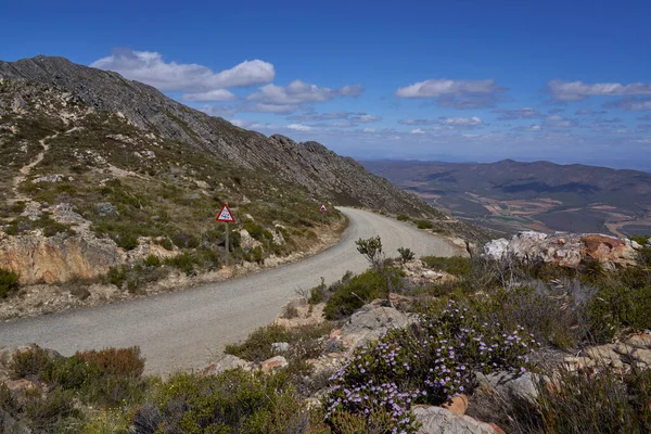 Swartberg Pass Conectando Oudtshoorn Príncipe Albert Cabo Ocidental África Sul — Fotografia de Stock