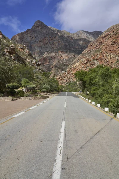 남아프리카 공화국 의비어 아스팔트 도로의 경치를 — 스톡 사진