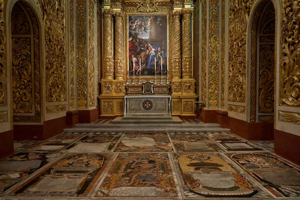 Vacker Katedral Katolska Katedralen Byggt Malta — Stockfoto