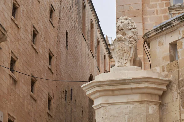 Valletta Malta Giugno 2023 Edifici Storici Che Costeggiano Stradine Della — Foto Stock