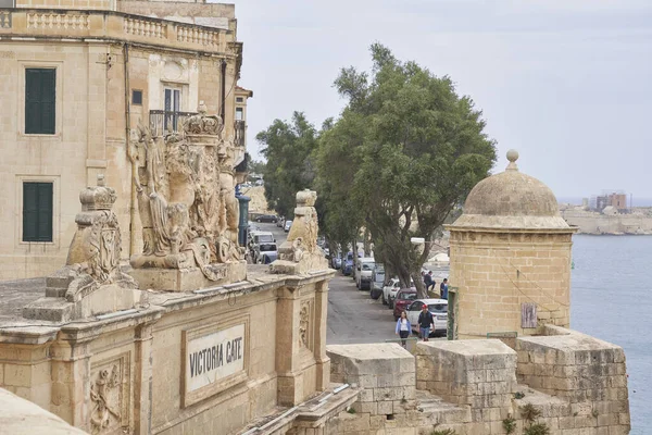 Valletta Malta Giugno 2023 Victoria Gate Conduce Nella Storica Città — Foto Stock
