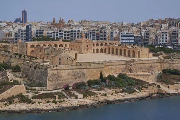 Valetta Malta Juni 2023 Historisch Fort Manoel Gezien Vanaf Kantelen — Stockfoto