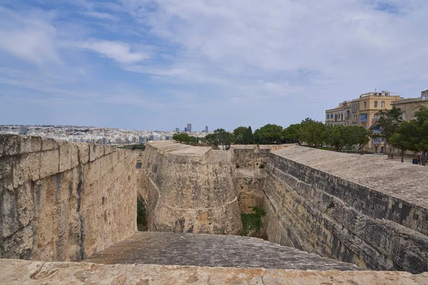 Valletta Malta Giugno 2023 Edifici Storici All Interno Dell Antica — Foto Stock