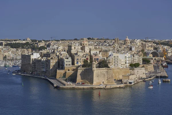 Валетта Мальта Июня 2023 Года Сценический Вид Города Валетта Через — стоковое фото
