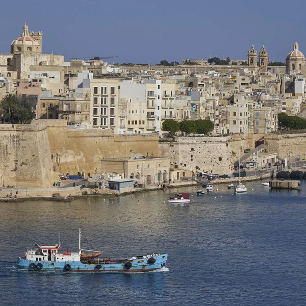 Валетта Мальта Июня 2023 Года Исторические Здания Укрепленном Древнем Городе — стоковое фото