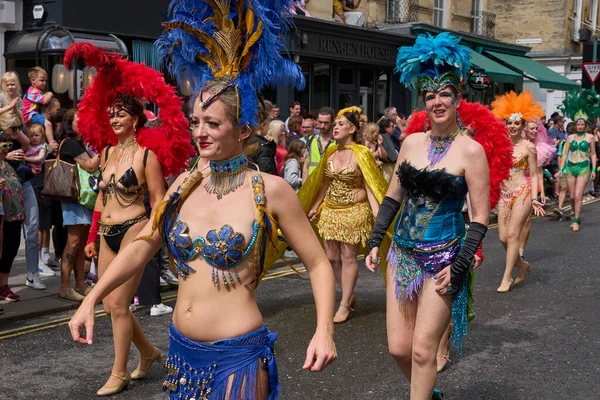 Bath Inghilterra Regno Unito Luglio 2023 Ballerini Musicisti Vestiti Con — Foto Stock