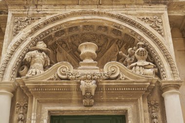 Rabat, Malta - 10 Haziran 2023: Malta 'daki antik güçlendirilmiş Rabat kentindeki tarihi binaların ayrıntıları