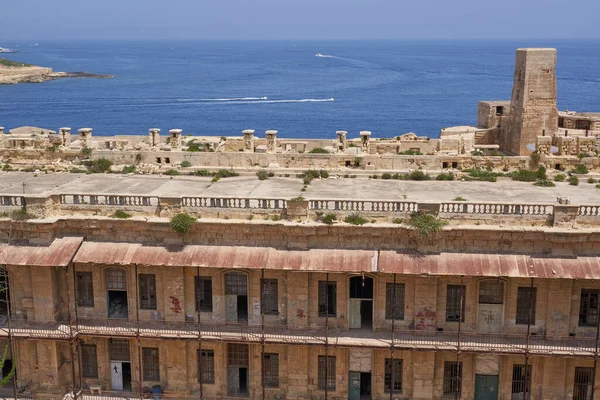 Valetta Malta Junio 2023 Zona Abandonada Del Fuerte San Elmo —  Fotos de Stock