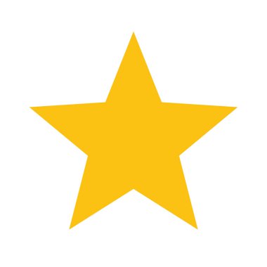 Star - vector icon. Ranking symbol. Star web site pictogram clipart