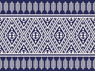 Arka plan, halı, duvar kağıdı, giysi, sarong, ambalaj, Batik, kumaş, Vektör çizimi için geometrik etnik desen tasarımı. Nakış stili.