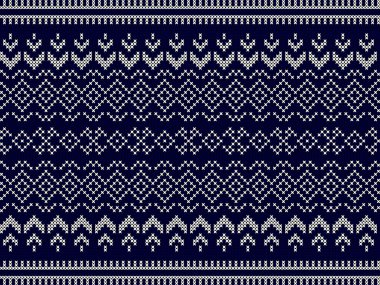 Renkli, dikişsiz örgü deseni. Capet, ambalaj, giysi, örgü, Ikkat, ikat, kumaş için tasarım.