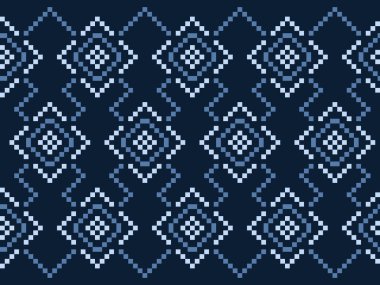 Ethnic geometric pattern. Vector geometric square diamond stripes seamless pattern background. Ethnic southwest pattern use for fabric, textile, home decoration elements, upholstery, wrapping.