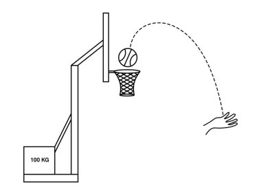 Beyaz arka planda düzenlenebilir basketbol ikonu vuruşu. Logolar, bilgi grafikleri, ağ vs. için mükemmel. Herhangi bir vektör uygulamasındaki doğrunun kalınlığını değiştir.