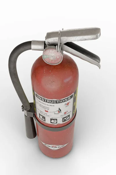 Fire Extinguisher Isolated Transparent Background Illustration — Fotografia de Stock