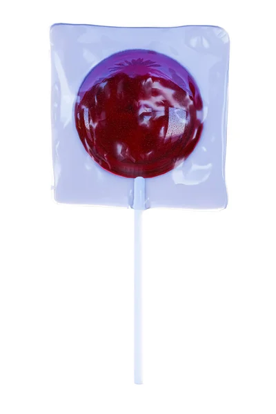 Lollypop Isolated Transparent Whitw Illustration — Stock Photo, Image