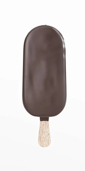 Ice Cream Isolated White Background Illustration — Stock Photo, Image