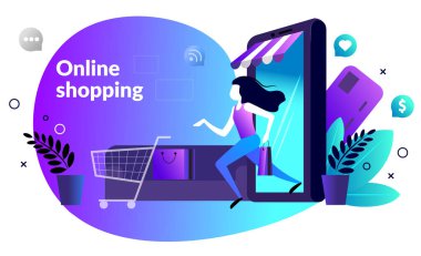 Kadınlarla online alışveriş