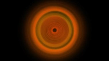 Bir kara deliğin ya da yangın hortumunun soyut sıcak girdabı.