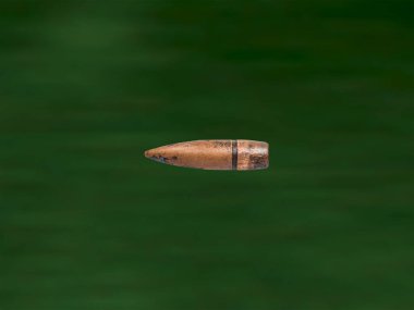 Ateşli silah mermisi. Ormanda 7.62 mm 'lik sinekler var..