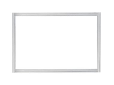 Alüminyum minimalist modern çerçeve izole edilmiştir..