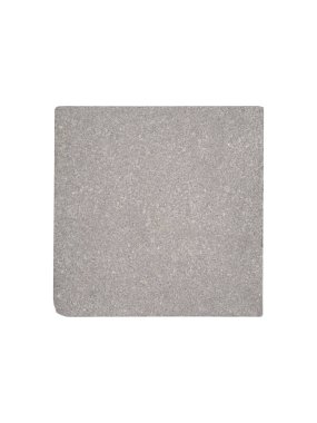 Gri kare beton karo izole edilmiştir..