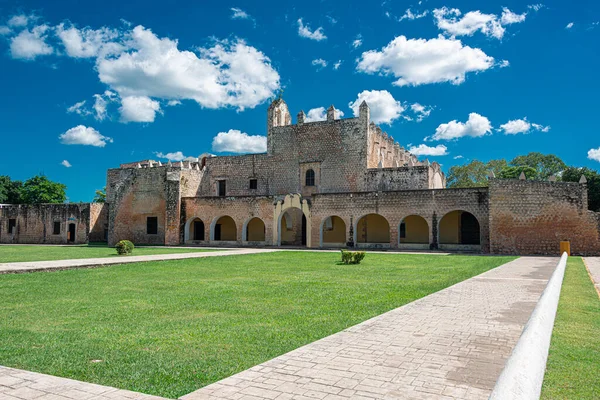 stock image San Bernardino de Siena convent in Valladolid, Yucatan, Mexico