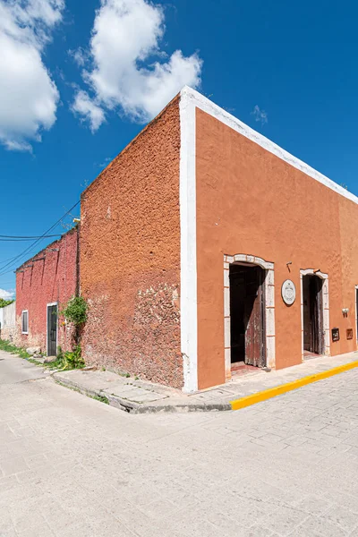 Casas Velhas Estrada Dos Frades Valladolid Yucatan México — Fotografia de Stock