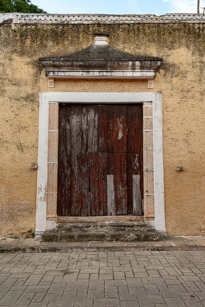 Starożytne Drzwi Drogi Braci Valladolid Jukatan — Zdjęcie stockowe