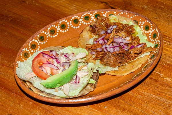 Traditionele Salbute Panucho Uit Yucatan Mexico — Stockfoto