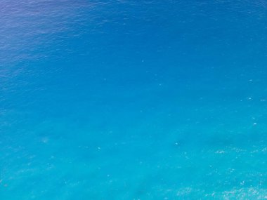 Meksika, Cancun 'daki Karayip denizinin insansız hava aracı görüntüsü