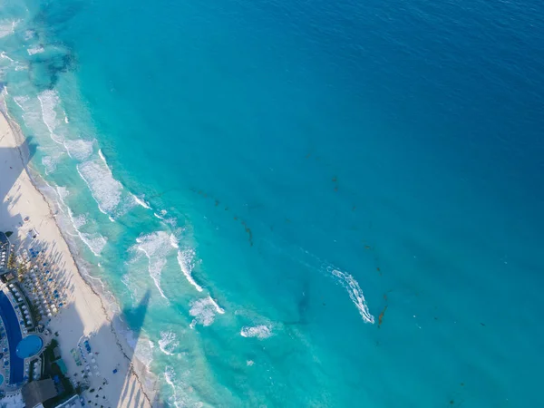 Drone View Cancun Sea Located Mexico — Stock Photo, Image