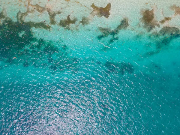 Puerto Morelos, Meksika 'nın insansız hava aracı görüntüsü