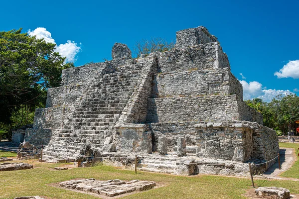 Antiguo Sitio Maya Meco Cancún México —  Fotos de Stock