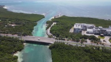 Punta Nizuc, Cancun, Meksika Hava Görüntüsü